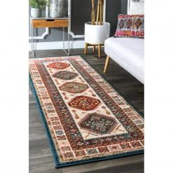 NuLOOM Qiana Emblem Fringe Area Rug New Arrivals