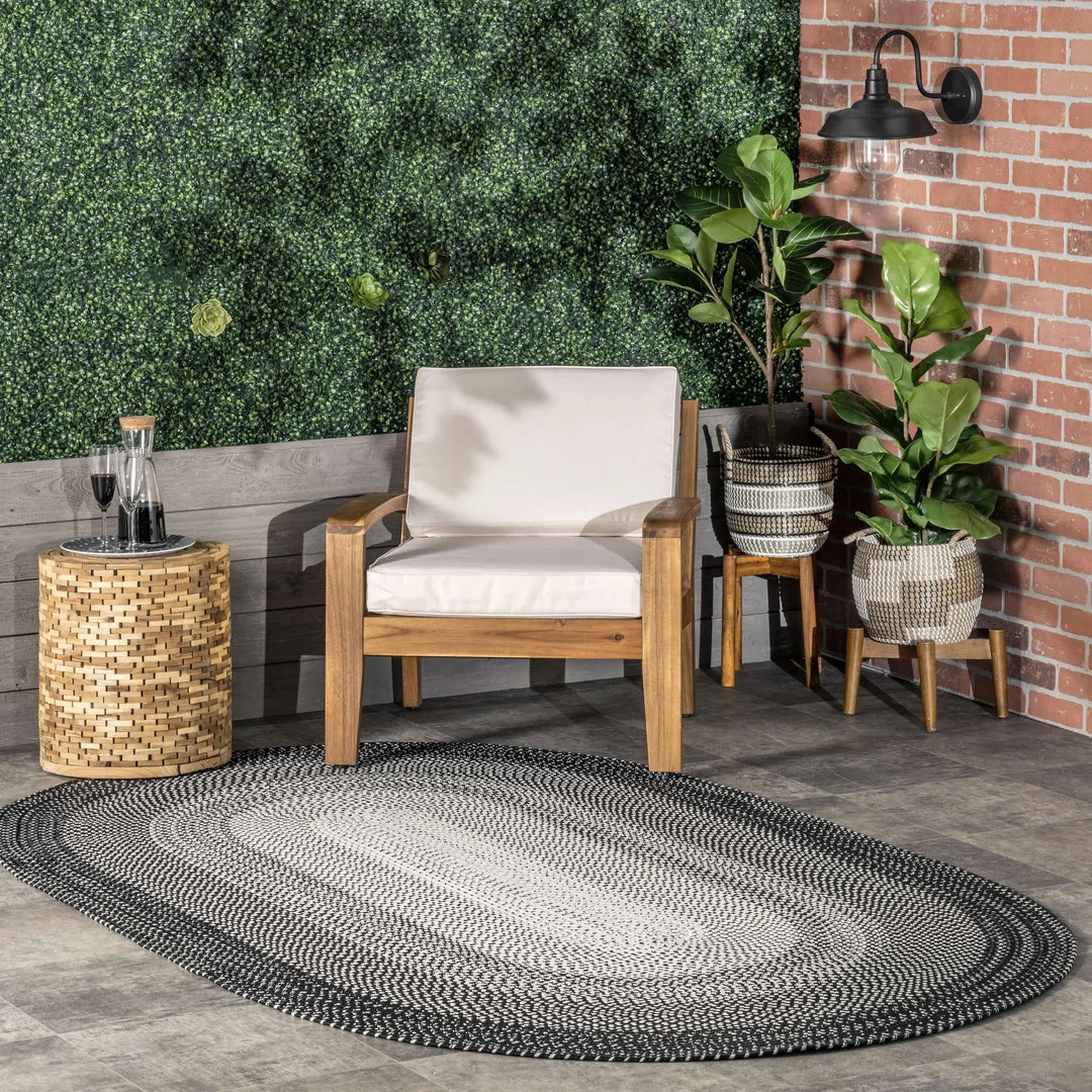 NuLOOM Juliana Ombre Braided Indoor/Outdoor Area Rug 2 NuLOOM Juliana Ombre Braided Indoor/Outdoor Area Rug