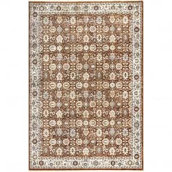 NuLOOM New Arrivals Riley Traditional Bordered Area Fringe Area Rug