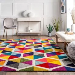 NuLOOM Maris Triangles Area Rug Contemporary