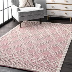 NuLOOM Contemporary Trellis Natti Area Rug