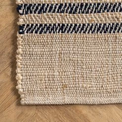 NuLOOM New Arrivals Striped Casual Jute Flatweave Area Rug