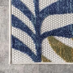 NuLOOM Molly Textured Tropical Leaves Indoor/Outdoor Area Rug New Arrivals 14 NuLOOM Molly Textured Tropical Leaves Indoor/Outdoor Area Rug New Arrivals