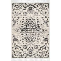 NuLOOM Crystal Medallion Tassel Rug New Arrivals