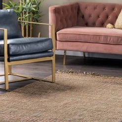 NuLOOM New Arrivals Seagrass And Jute Flatweave