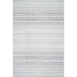 NuLOOM Hana Striped Geometric Outdoor Area Rug