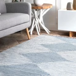 NuLOOM New Arrivals Collins Lined Diamonds Area Rug