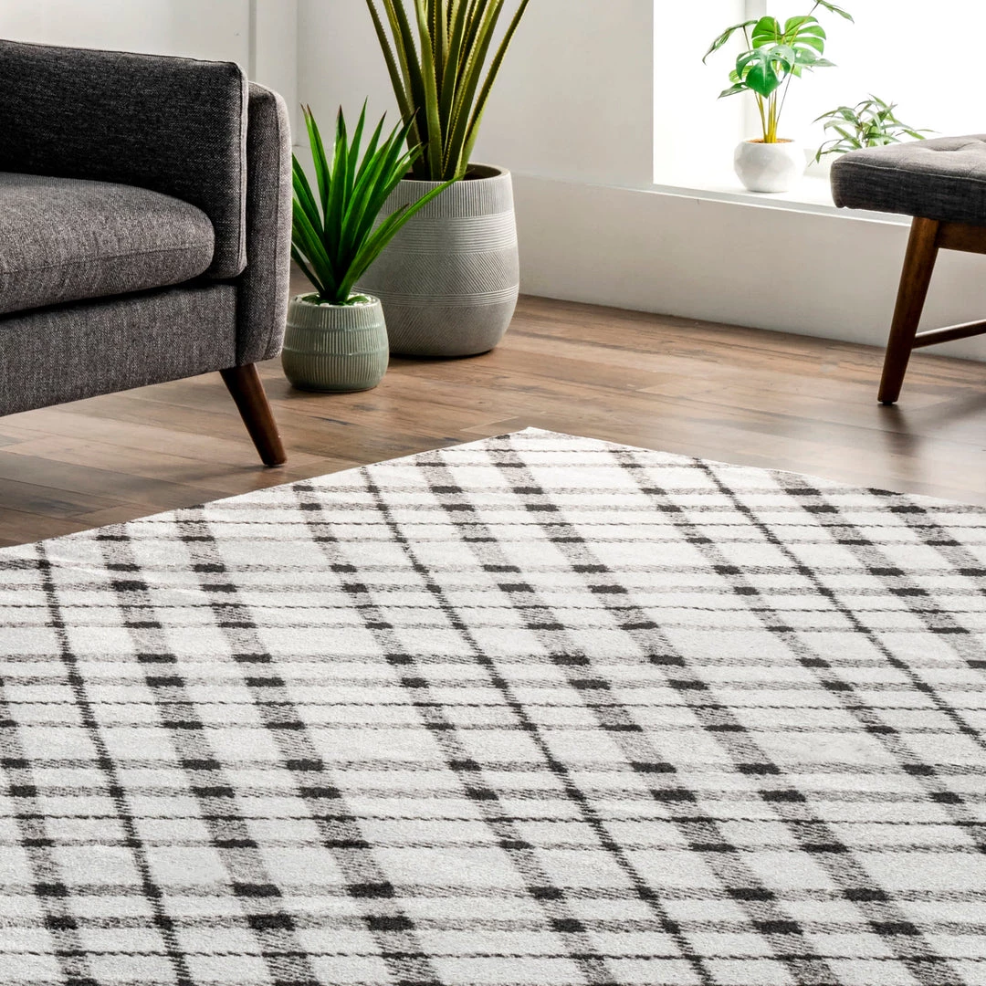 NuLOOM Linda Plaid Washable Area Rug 9 NuLOOM Linda Plaid Washable Area Rug