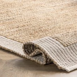 NuLOOM Cotton Bordered Jute Area Rug 21 NuLOOM Cotton Bordered Jute Area Rug