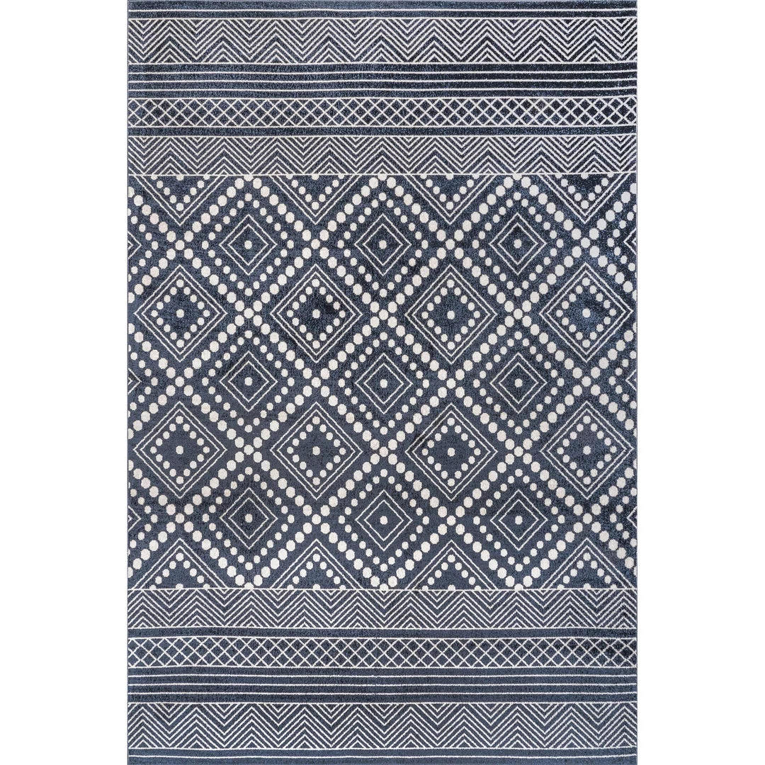 NuLOOM Phyllis Machine Washable Diamond Trellis Area Rug 1 NuLOOM Phyllis Machine Washable Diamond Trellis Area Rug