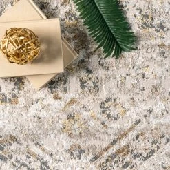 NuLOOM Lucille Faded Vintage Medallion Area Rug 15 NuLOOM Lucille Faded Vintage Medallion Area Rug