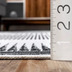 NuLOOM New Arrivals Chelsea Machine Washable Modern Abstract Line Area Rug 12 NuLOOM New Arrivals Chelsea Machine Washable Modern Abstract Line Area Rug