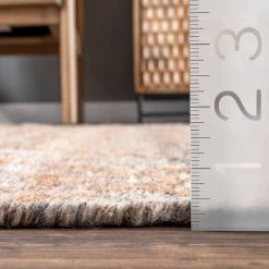 NuLOOM Talia Flatweave Jute & Wool Geometric Lattice Area Rug