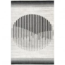 NuLOOM New Arrivals Sabrina Abstract Geometric Sunset Area Rug