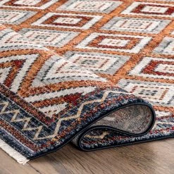 NuLOOM Bernice Southweastern Diamond Borderd Area Rug New Arrivals 12 NuLOOM Bernice Southweastern Diamond Borderd Area Rug New Arrivals