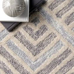 NuLOOM Taytum Handmade Wool Diamond Trellis Area Rug New Arrivals