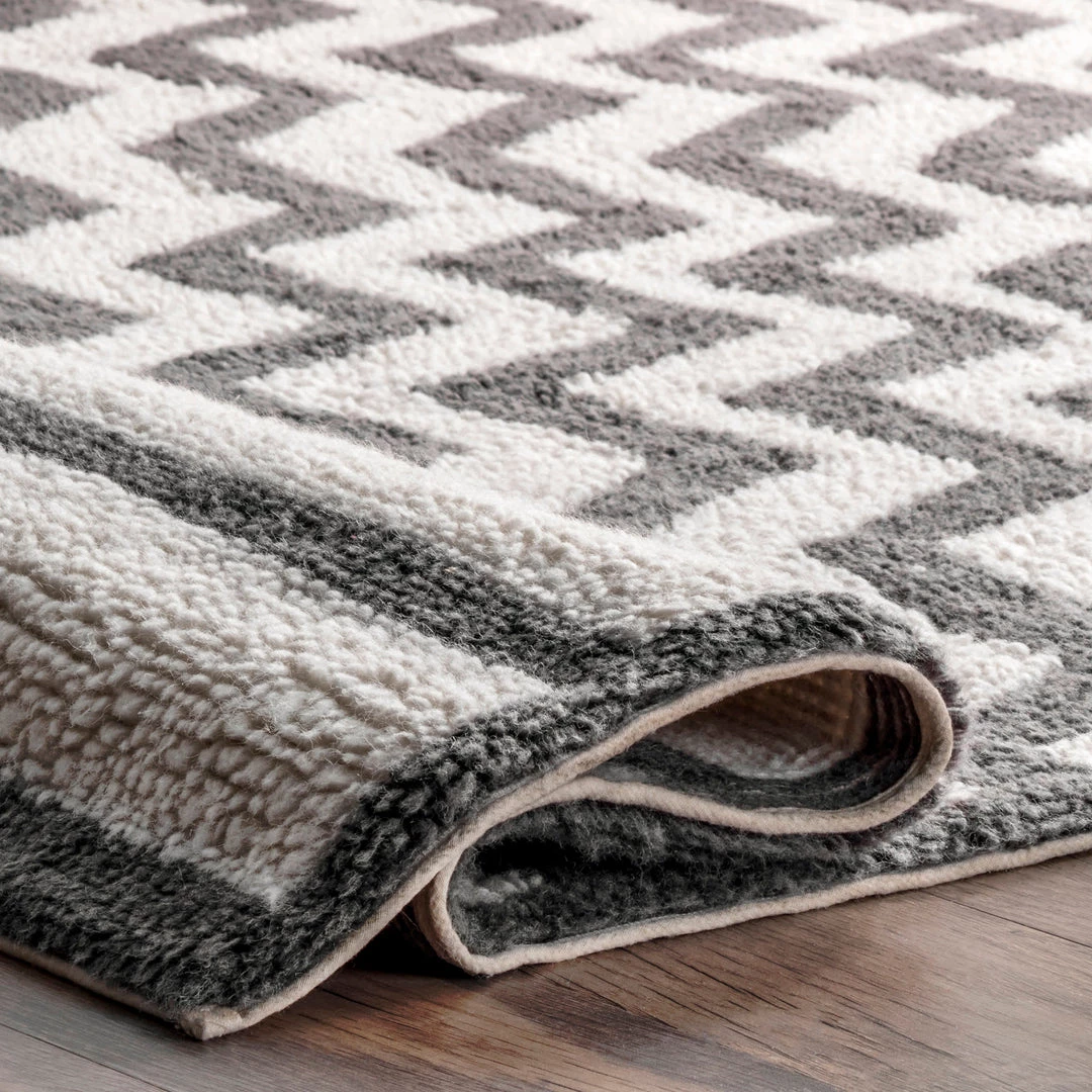 NuLOOM Fading Chevron Wool Washable Area Rug New Arrivals 4 NuLOOM Fading Chevron Wool Washable Area Rug New Arrivals