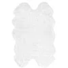 NuLOOM New Arrivals Tianna Faux Sheepskin Quarto Shaggy Area Rug