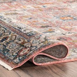 NuLOOM Vintage Harriet Medallion Fringe Area Rug Best Sellers