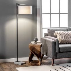 NuLOOM Kobe 60" Metal Floor Lamp