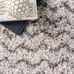 NuLOOM New Arrivals Cuellar Chevron Shaggy Area Rug 28 NuLOOM New Arrivals Cuellar Chevron Shaggy Area Rug