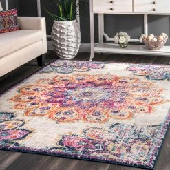 NuLOOM New Arrivals Vintage Floral Kiyoko Area Rug 36 NuLOOM New Arrivals Vintage Floral Kiyoko Area Rug