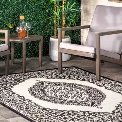 NuLOOM Fiona Medallion Indoor/Outdoor Area Rug 56 NuLOOM Fiona Medallion Indoor/Outdoor Area Rug