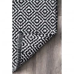 NuLOOM Hand Loomed Lorretta Area Rug Contemporary 24 NuLOOM Hand Loomed Lorretta Area Rug Contemporary