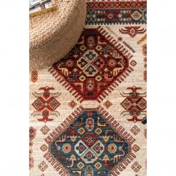 NuLOOM Qiana Emblem Fringe Area Rug New Arrivals