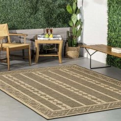 NuLOOM Zina Tribal Banded Indoor/Outdoor Area Rug