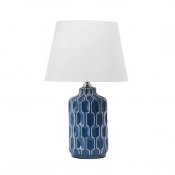 NuLOOM New Arrivals Matera 20" Ceramic Table Lamp