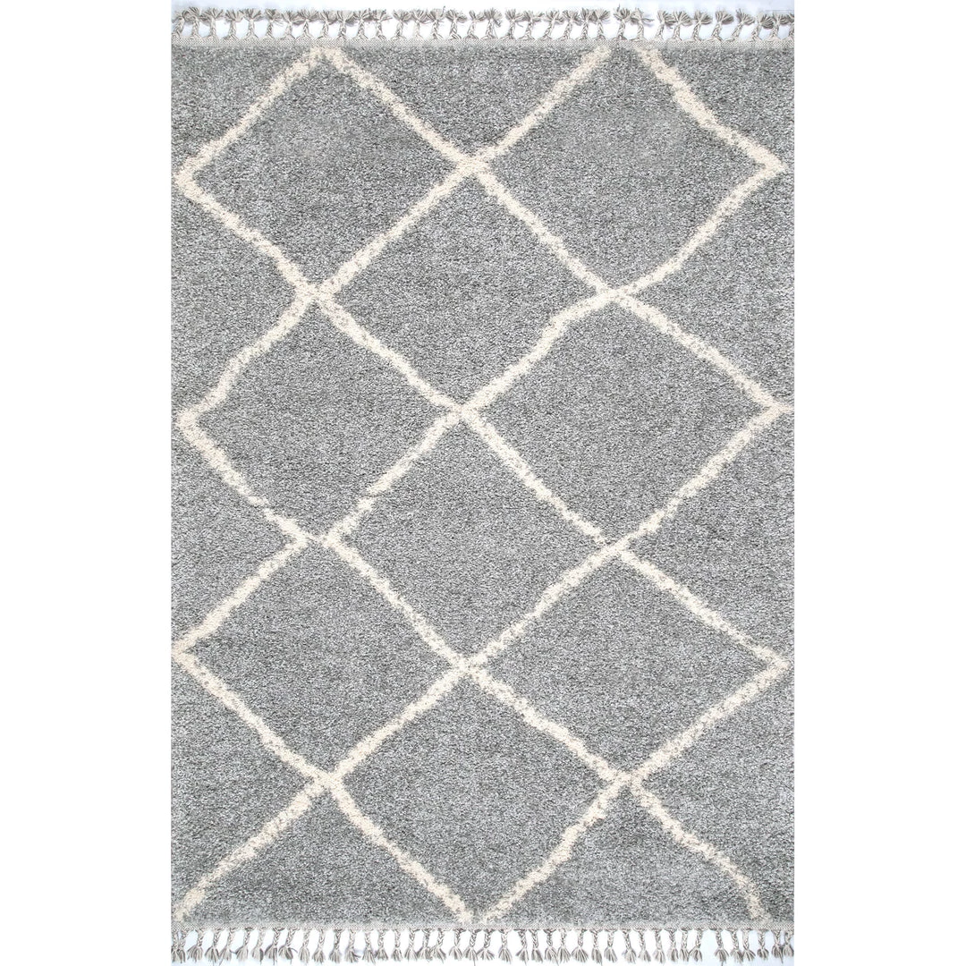 NuLOOM New Arrivals Jessie Moroccan Lattice Tassel Area Rug 14 NuLOOM New Arrivals Jessie Moroccan Lattice Tassel Area Rug
