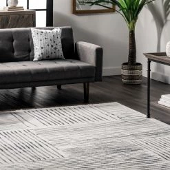 NuLOOM New Arrivals Soraya Striped Tiles Area Rug 18 NuLOOM New Arrivals Soraya Striped Tiles Area Rug