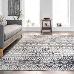 NuLOOM New Arrivals Lucci Machine Washable Aztec Area Rug 28 NuLOOM New Arrivals Lucci Machine Washable Aztec Area Rug