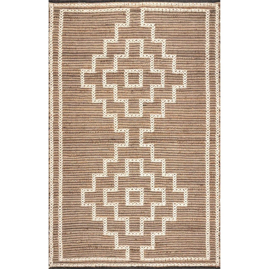 NuLOOM Danni Hand Woven Southwestern Flatweave Area Rug 1 NuLOOM Danni Hand Woven Southwestern Flatweave Area Rug