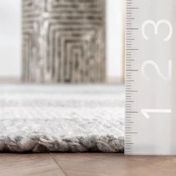 NuLOOM Ellis Hand Woven Farmhouse Plaid Fringe Area Rug New Arrivals