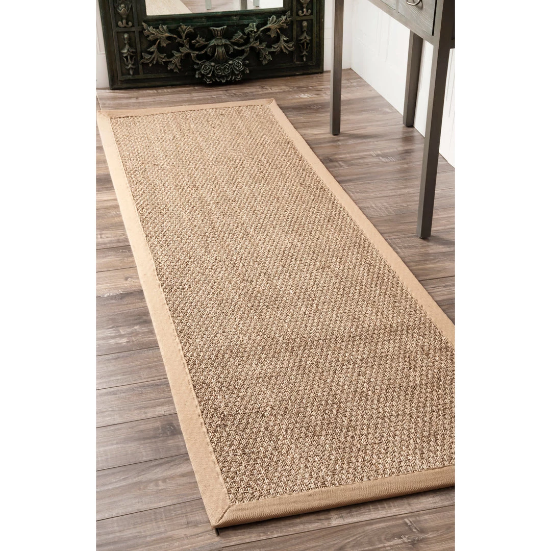 NuLOOM Elijah Seagrass With Border Area Rug 10 NuLOOM Elijah Seagrass With Border Area Rug