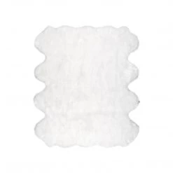 NuLOOM Dining Room Ayana Faux Sheepskin Octo Shaggy