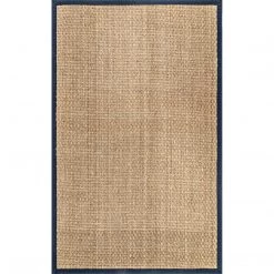 NuLOOM New Arrivals Hesse Checker Weave Seagrass Indoor/Outdoor Area Rug
