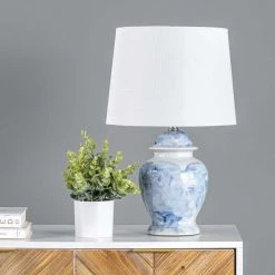 NuLOOM Lighting Akin 21" Ceramic Table Lamp 10 NuLOOM Lighting Akin 21