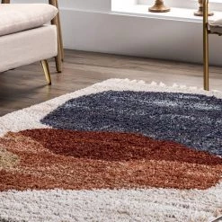 NuLOOM Kassidy Shaggy Contemporary Tassel Area Rug