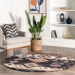 NuLOOM Southwestern Rosemarie Moroccan Tassel Shag Area Rug New Arrivals