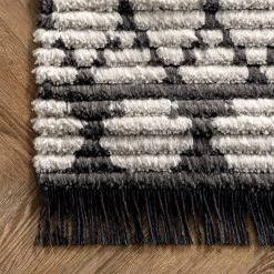 NuLOOM Janie Moroccan Diamond Soft Shag Fringe Area Rug New Arrivals