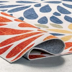 NuLOOM McEwen Bohemian Floral Machine Washable Area Rug New Arrivals