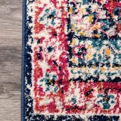 NuLOOM Vintage Medallion Leola Area Rug