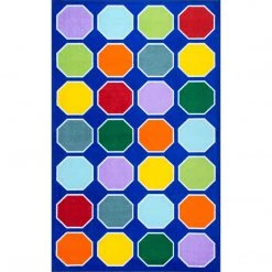 NuLOOM Kecia Octagons Printed Rug