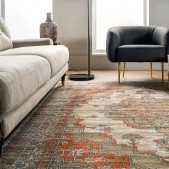 NuLOOM Talulla Faded Medallion Area Rug