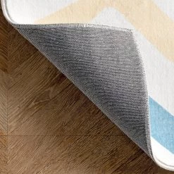 NuLOOM Evelyn Kids Chevron Nursery Or Playroom Area Rug