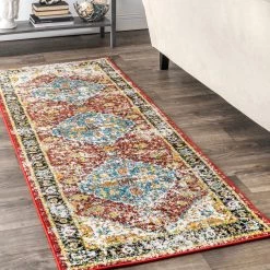 NuLOOM Indoor/Outdoor Transitional Medallion Muriel Area Rug