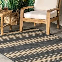 NuLOOM Montana Striped Indoor/Outdoor Area Rug New Arrivals